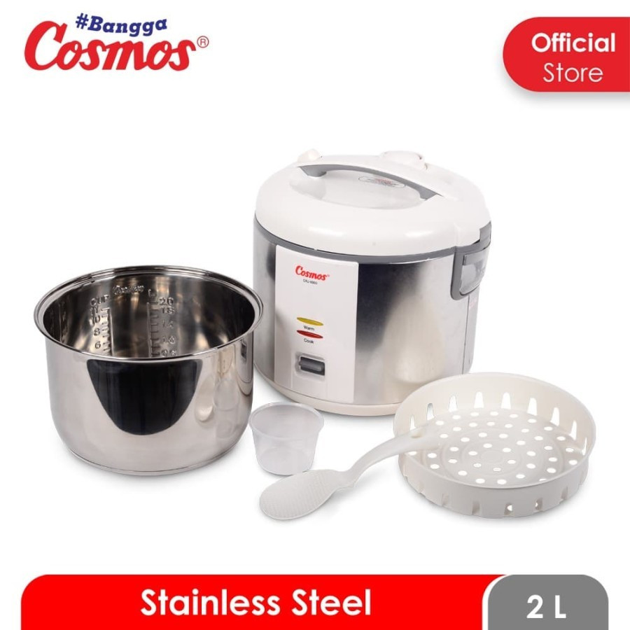 COSMOS – Magic Com 2 Liter Stainless Steel CRJ9303
