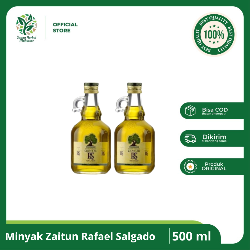 

Minyak Zaitun Rafael Salgado RS Dengan Berbagai Ukuran