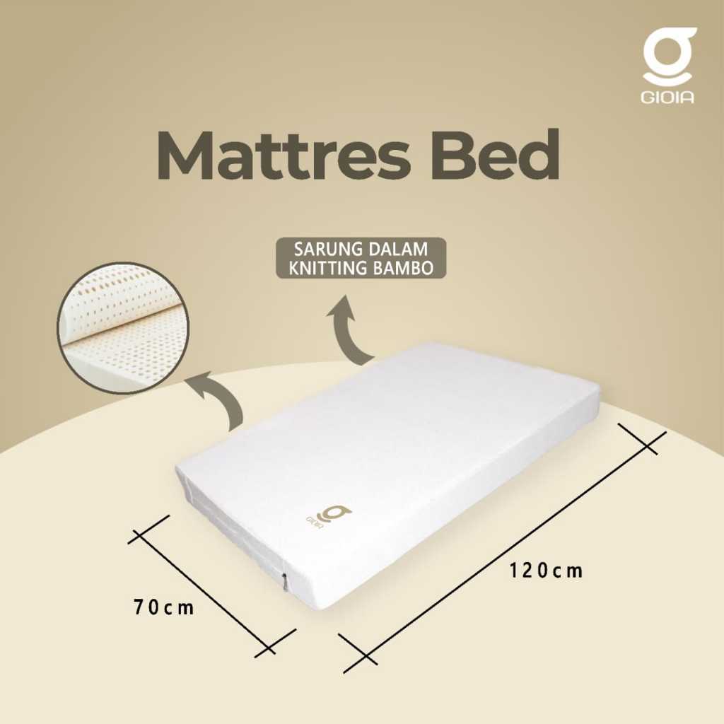 GIOIA - Kasur Bayi Natural Latex 70 x 120 x 5cm EXPRESS