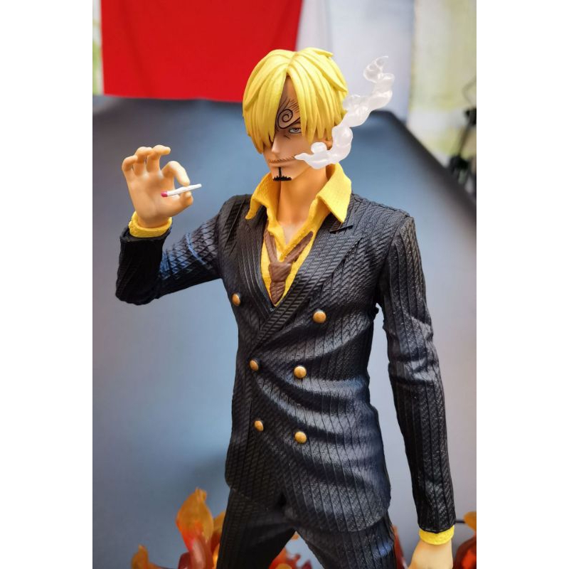 Action Figure Sanji Vinsmoke Stand Big Size Diorama Statue One Piece
