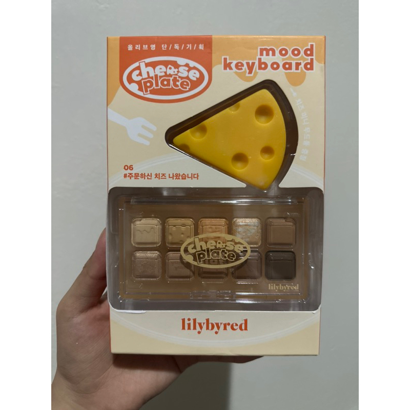 Ready Lilybyred Cheese Plate Mood Keyboard Eyeshadow