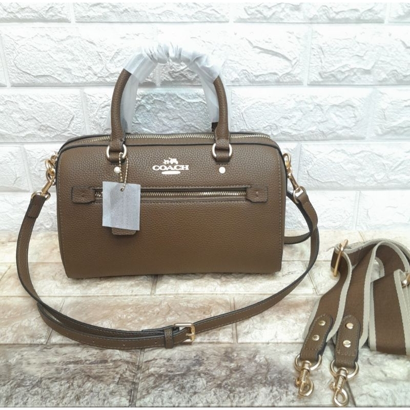 TAS SPEDY ROWAN SATCHEL BROWN
