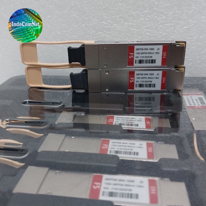 FS QSFP28-100G-SR4 QSFP 100G 850nm 100m FS QSFP28 100G SR4 Original