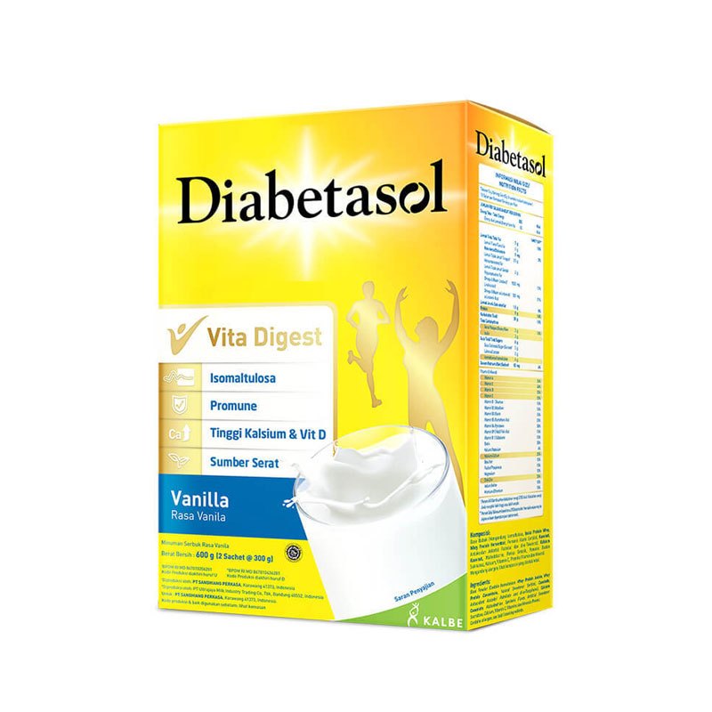 

DIABETASOL VITA DIGEST SUSU RASA VANILLA 570 GR PENDERITA DIABETES