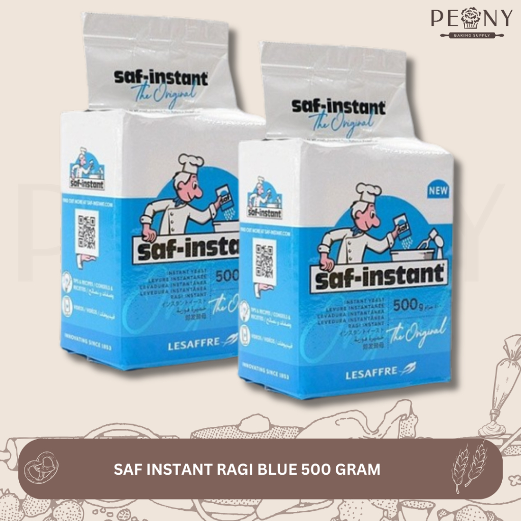 

SAF INSTANT RAGI BLUE LABEL BIRU 500GR / RAGI KERING