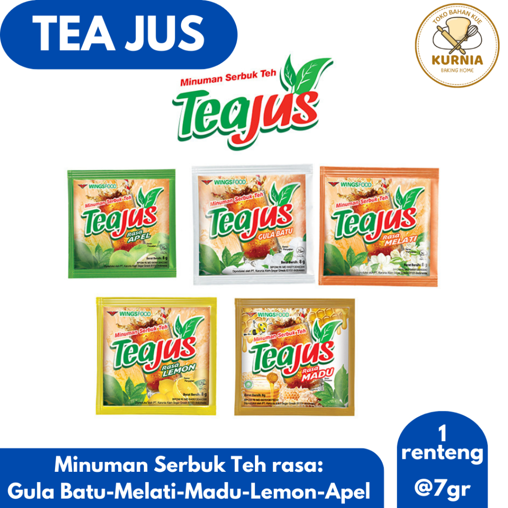 

TEA JUS MINUMAN SERBUK TEH 1 RENTENG