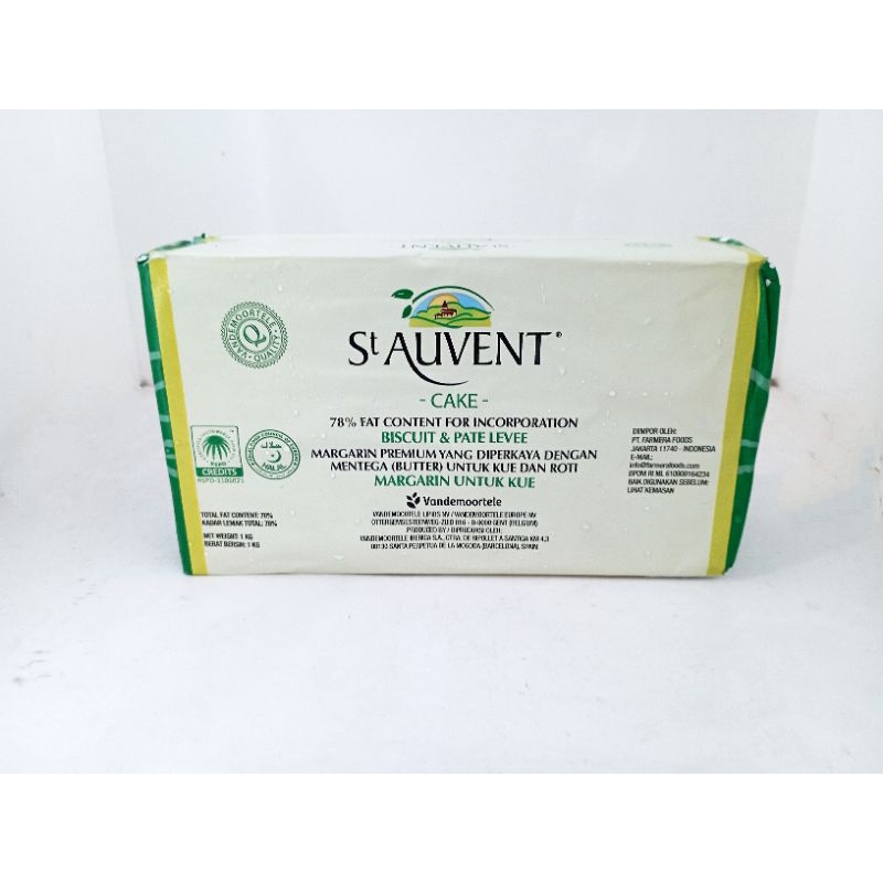 St Auvent butter blending