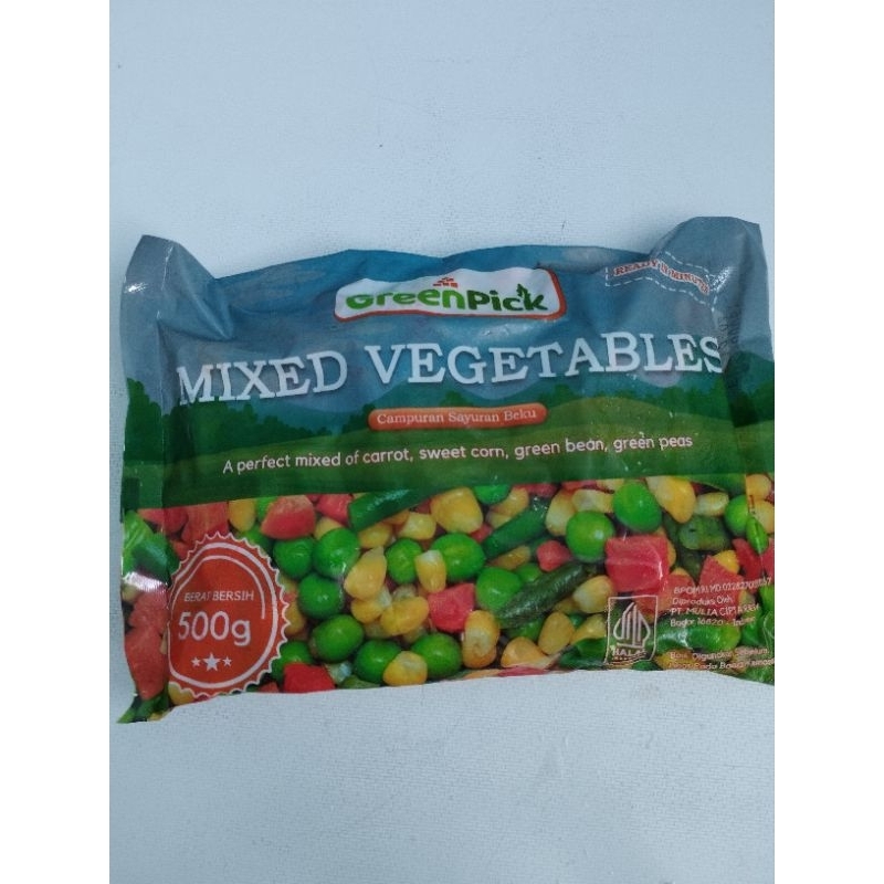 

Mix vegetables