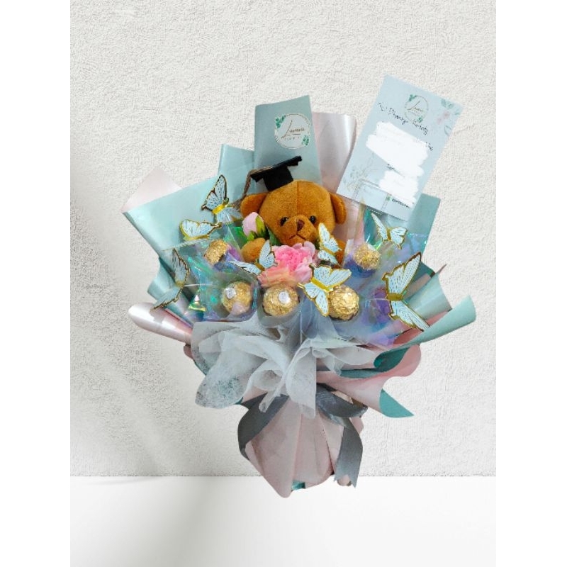 

Choco Butterfly Bouquet/buket kupu2/buket wisuda