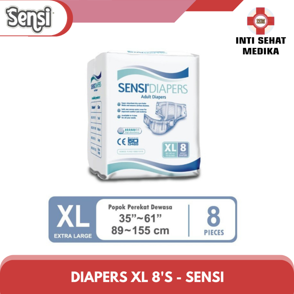 Sensi Diapers Adult / Popok Dewasa PEREKAT XL