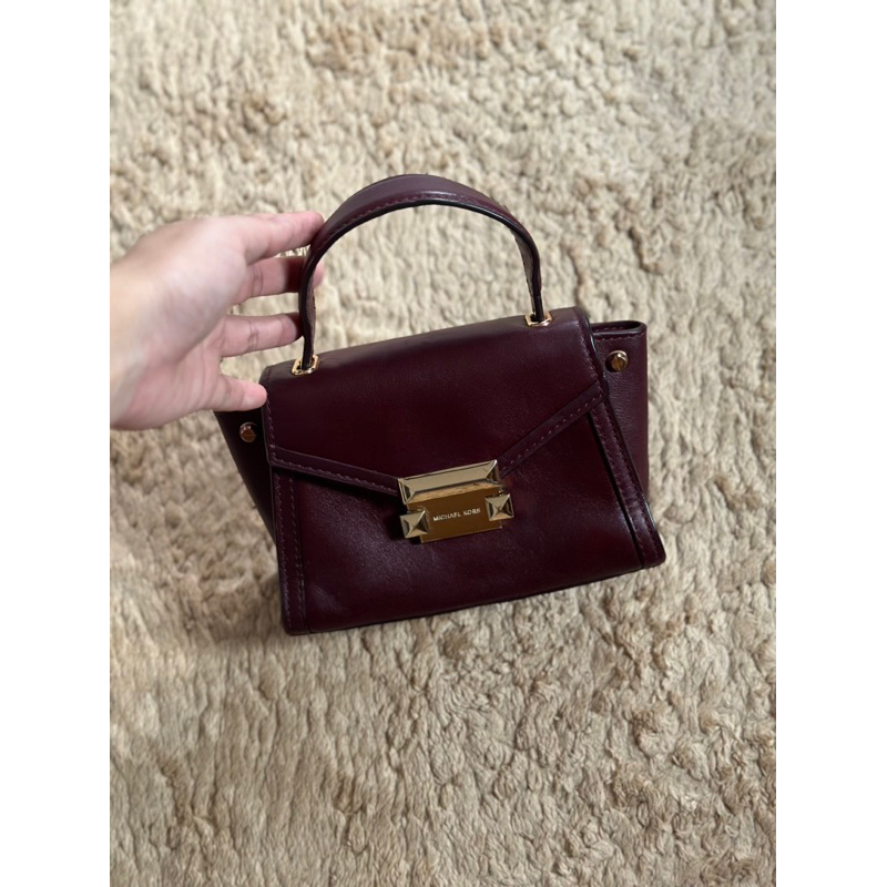 MK whitney mini maroon