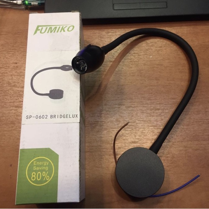 [ LIGHTCO INDONESIA ] Lampu Baca Led 3watt 3000k FUMIKO SP0602 / Reading Light LED 3watt