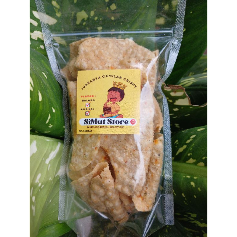 

kerupuk pati singkong khas nganjuk