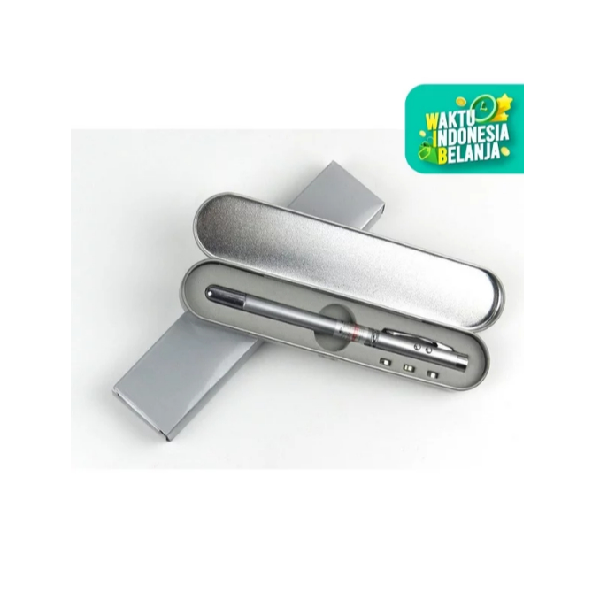 

Pulpen Pen Exclusive Pena 5 in 1 Laser Pointer Box Premium Presentasi