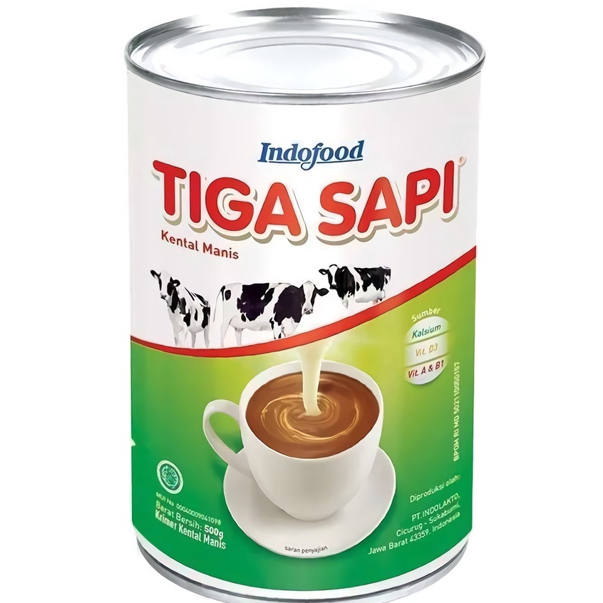 

Tiga Sapi Kental Manis Plain 490gr