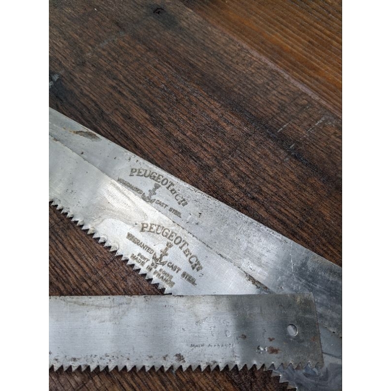mata gergaji pentang mata gergaji peteng Peugeot lawas