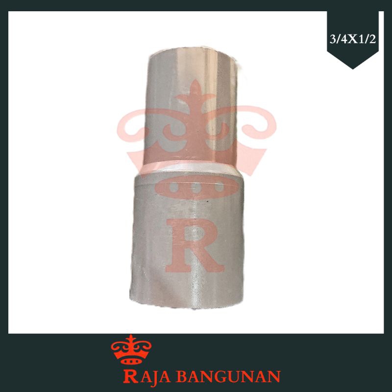 Rucika Vlok Sock/ VlokSok/ Ploksok/ Reduser/ Reducer Socket Sambungan Pipa - 3/4 x 1/2