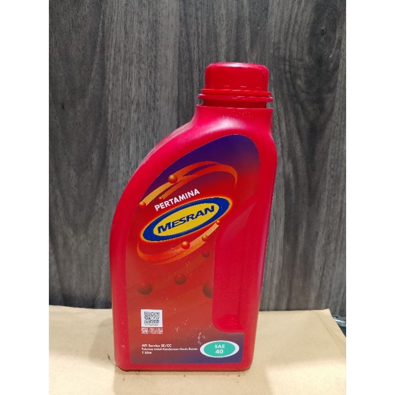 Oli Pertamina Mesran Super 1L SAE 10W-40