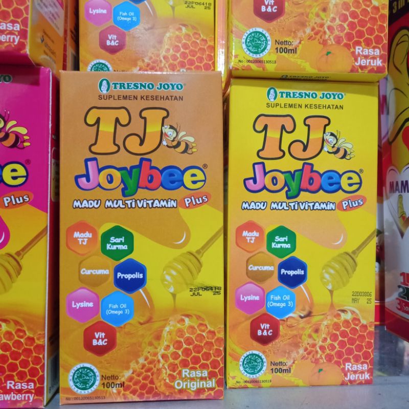 

Tresno Joyo Tj joybee madu multivitamin/madu extra murni 100 ml bagi si buah hati