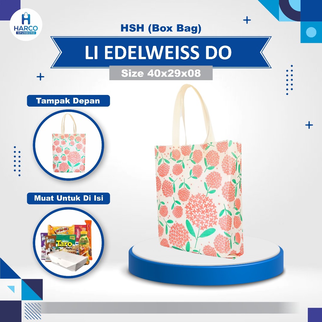 

HARCO Tas Souvenir Motif Tas Dokumen Tote Bag Tas Seminar Tas Kado Tas Belanja Uk. 40x29x08