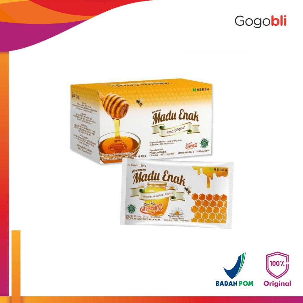 

Madu Enak Original Box (12 Sachet @ 20gr)