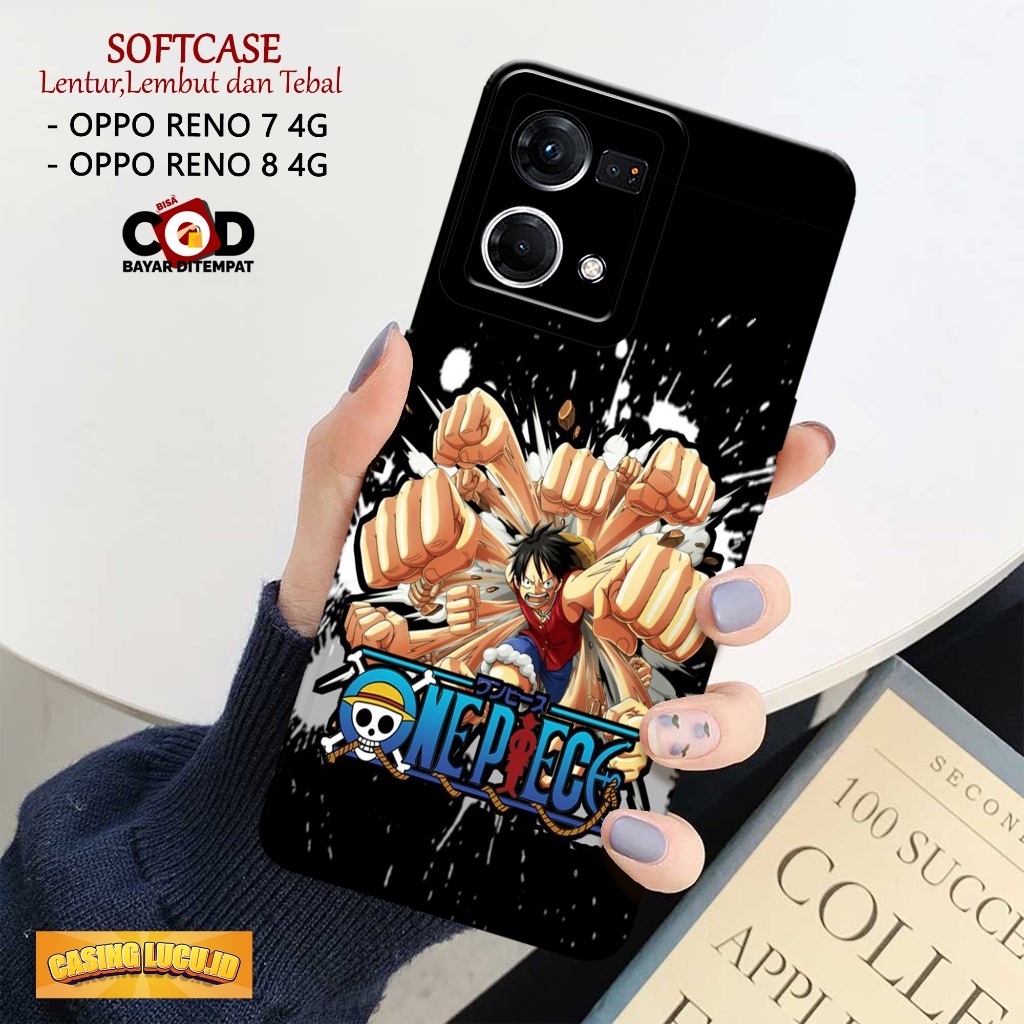 Case Oppo Reno 7 4G / Reno 8 4G - Fashion Case ANIME - Casing Oppo Reno 8 4G / Reno 7 4G - Silikon H