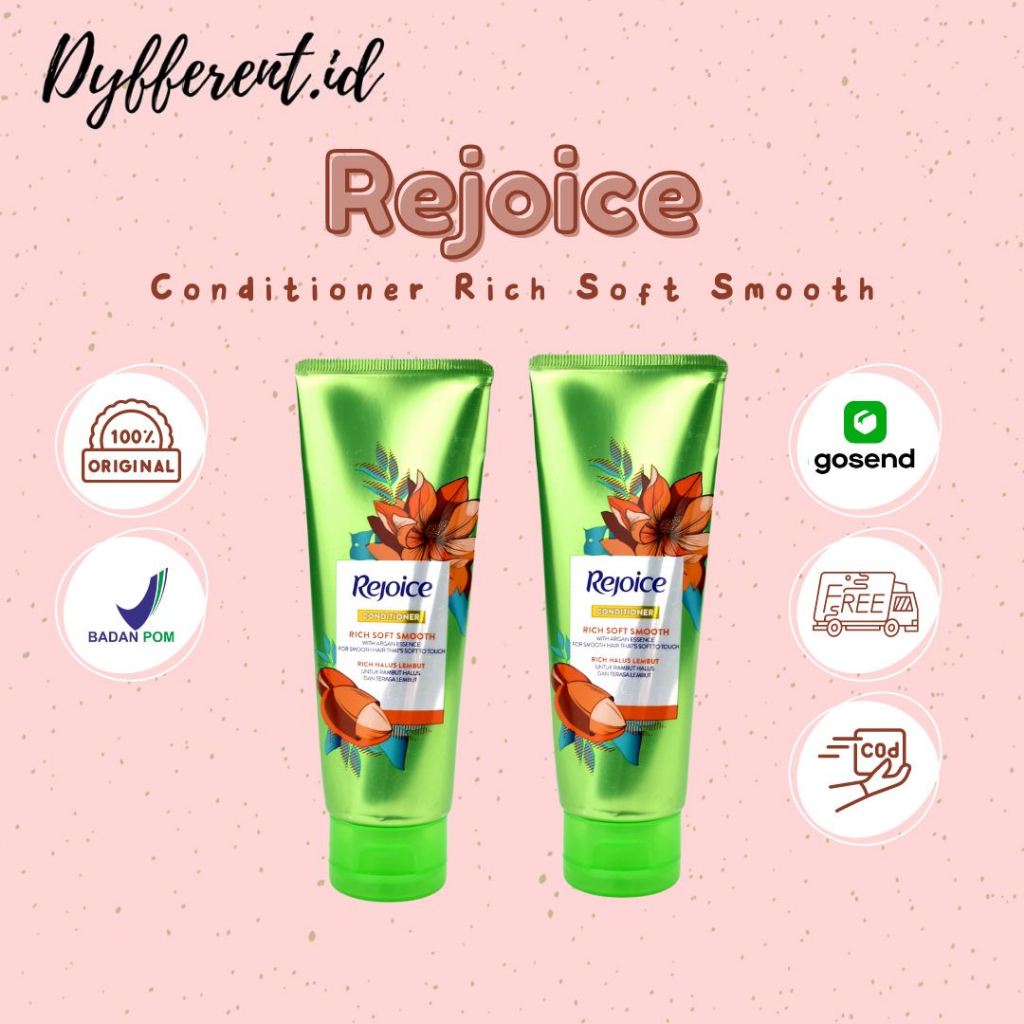 REJOICE CONDITIONER RICH SOFT SMOOTH 70ML / 150ML
