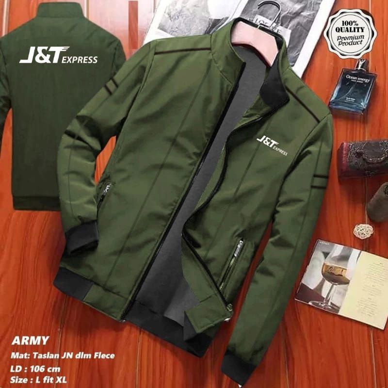 JAKET JNT EXPRESS SABLON J&T WATERPROOF TERBARU