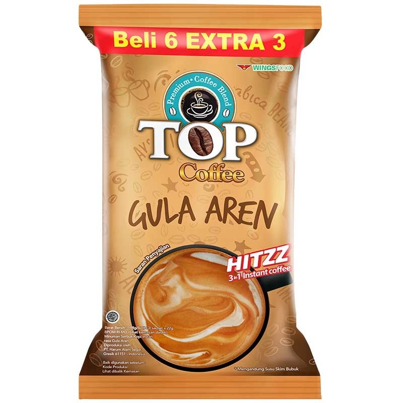 

TOP Coffee Gula Aren 9s x 22gr