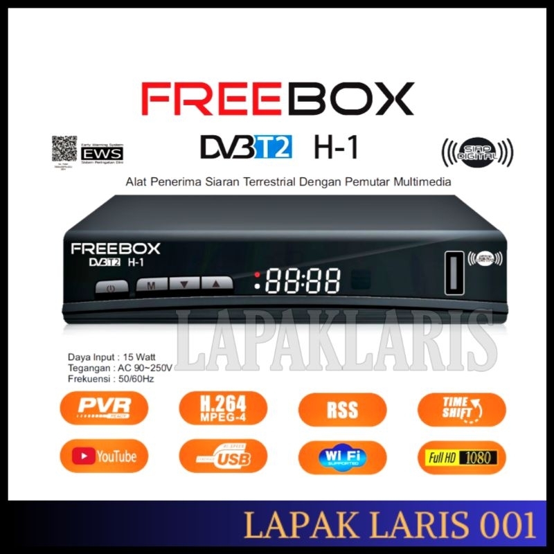 Set Top Box TV digital DVB T2 FREEBOX STB TV DIGITAL