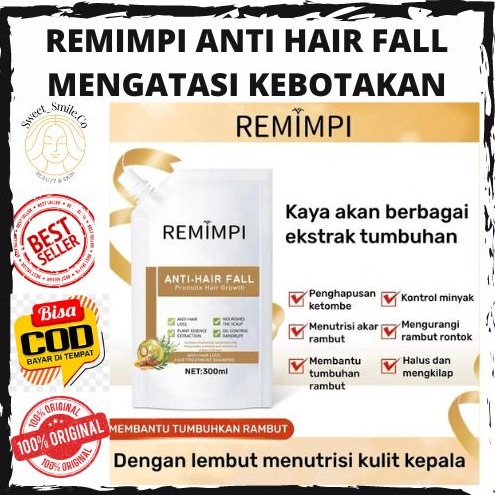 COD REMIMPI Shampo Anti Hair Fall Penumbuh Rambut Original