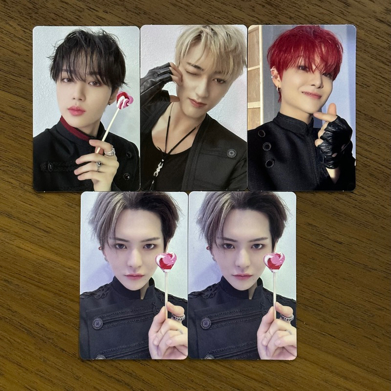 TREASURE REBOOT DIGIPACK PHOTOCARD ONLY JIHOON YOSHI HARUTO DOYOUNG