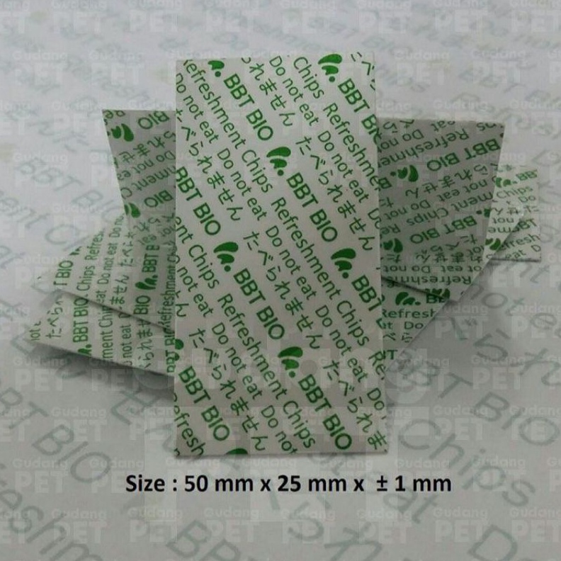 

Import Terlaris Refreshment chipBBT BIOpengawet makanan 2 pcs murah