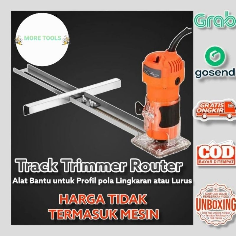 Track Rotary Circle Cutting Jig For Trimmer Router Mesin Trimmer