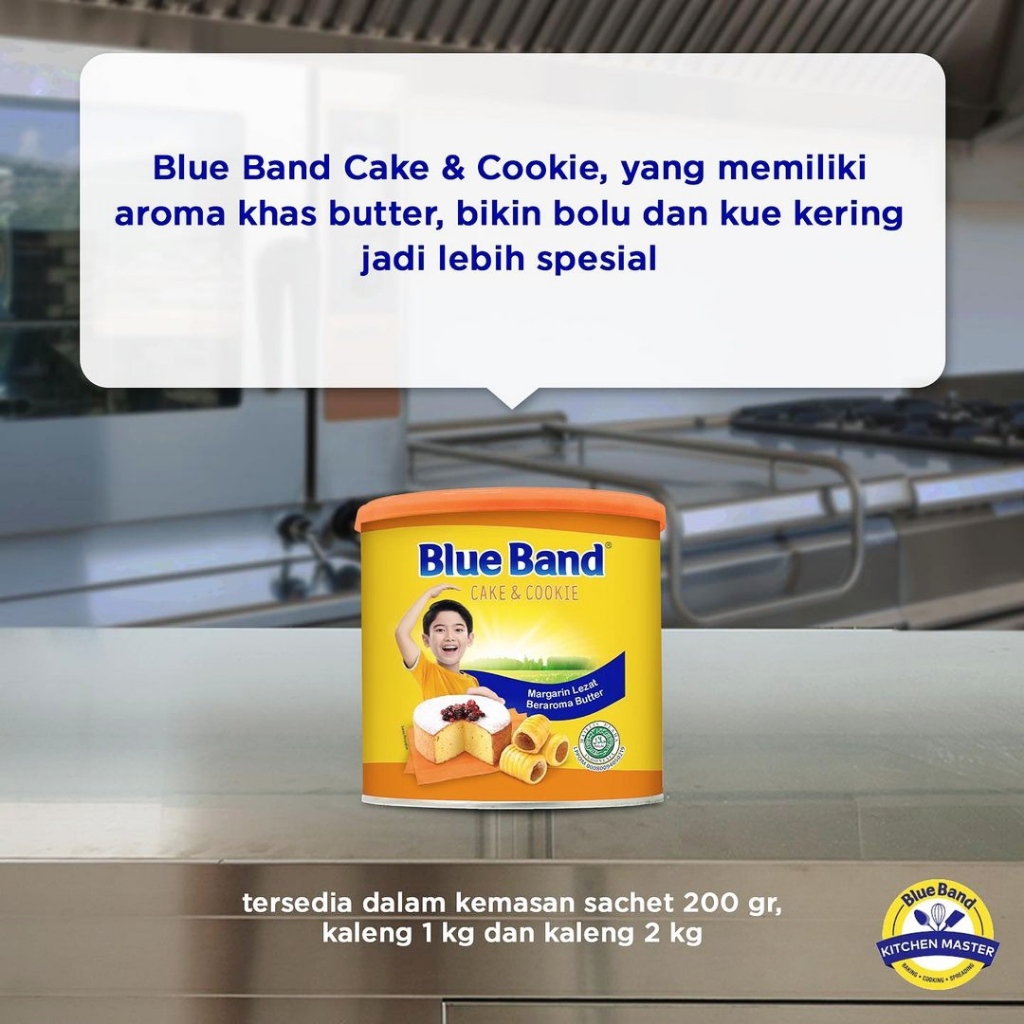 

Blue Band Master Cake Margarin Margarine 2kg Blueband