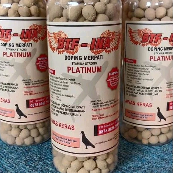 JAMU MERPATI PLATINUM JAMU HERBAL BURUNG DARA POS BTF-INA