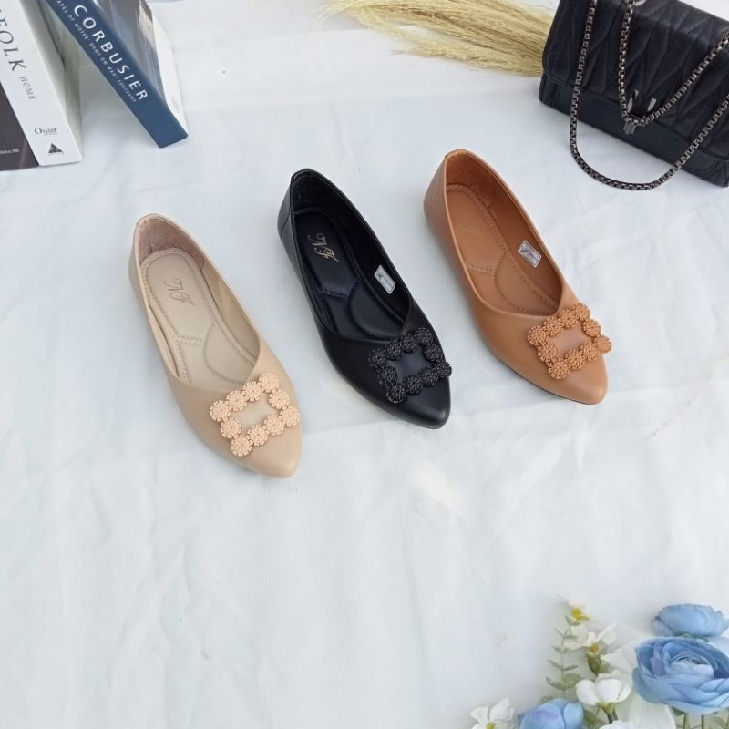 NF Shoes helena Sepatu flat wanita terbaru