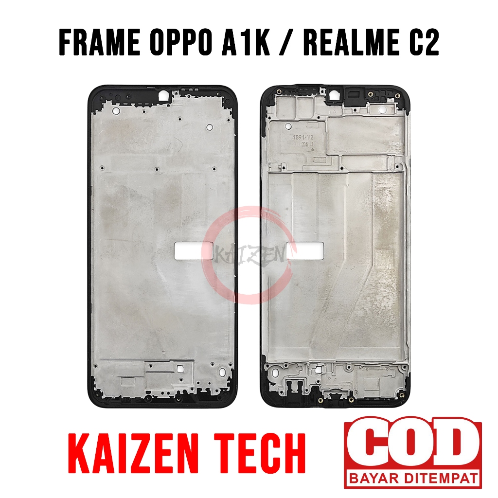 Frame Oppo A1K / Realme C2 Frame Lcd Dudukan Lcd Oppo A1K / Realme C2