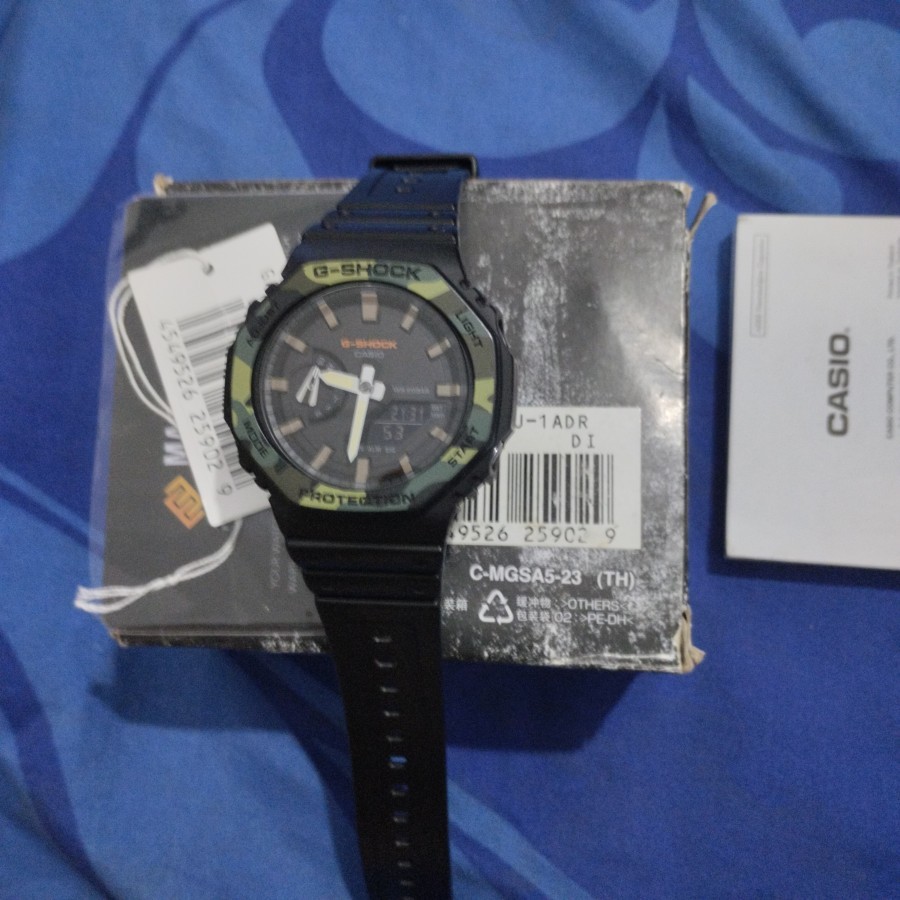 G Shock GA 2100SU 1ADR fullset original second