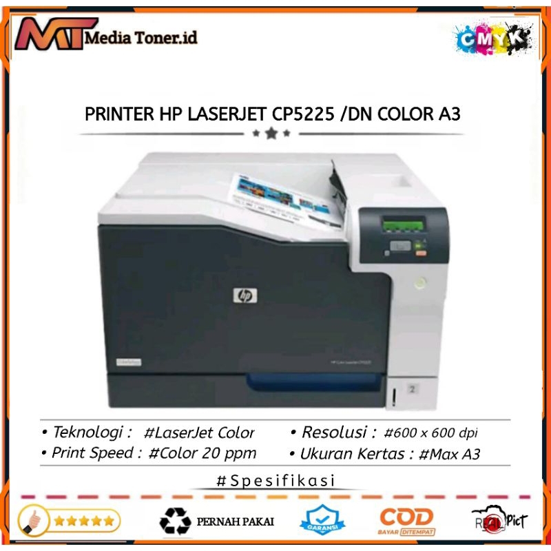 HP Color Laserjet CP5225 Series A3