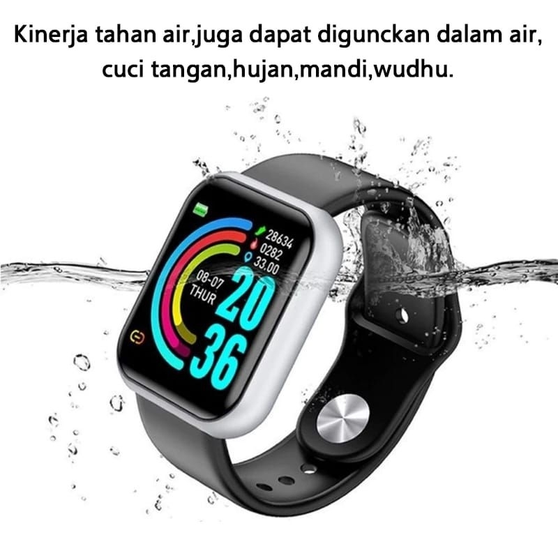Jam Tangan Hp Pintar Android Digital Smartwatch Imo Anak Wanita Pria Dewasa sport Bluetooth Notif Wa