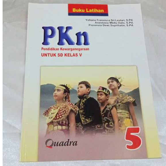 

Buku Pendidikan Kewarganegaraan 5 BARU