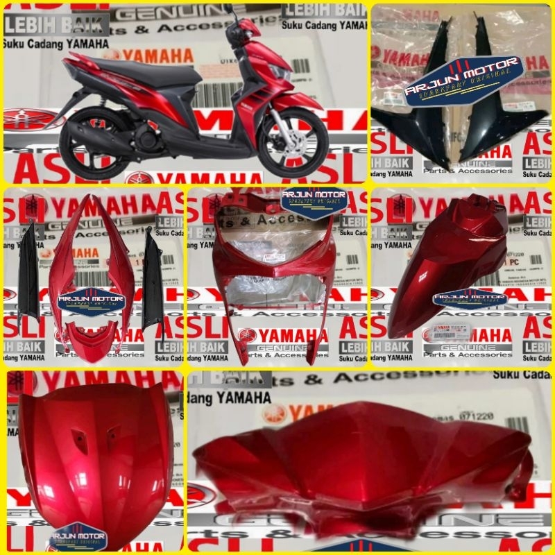paket body body halus 11pc mio soul gt115 mio gt 115 original yamaha 100%