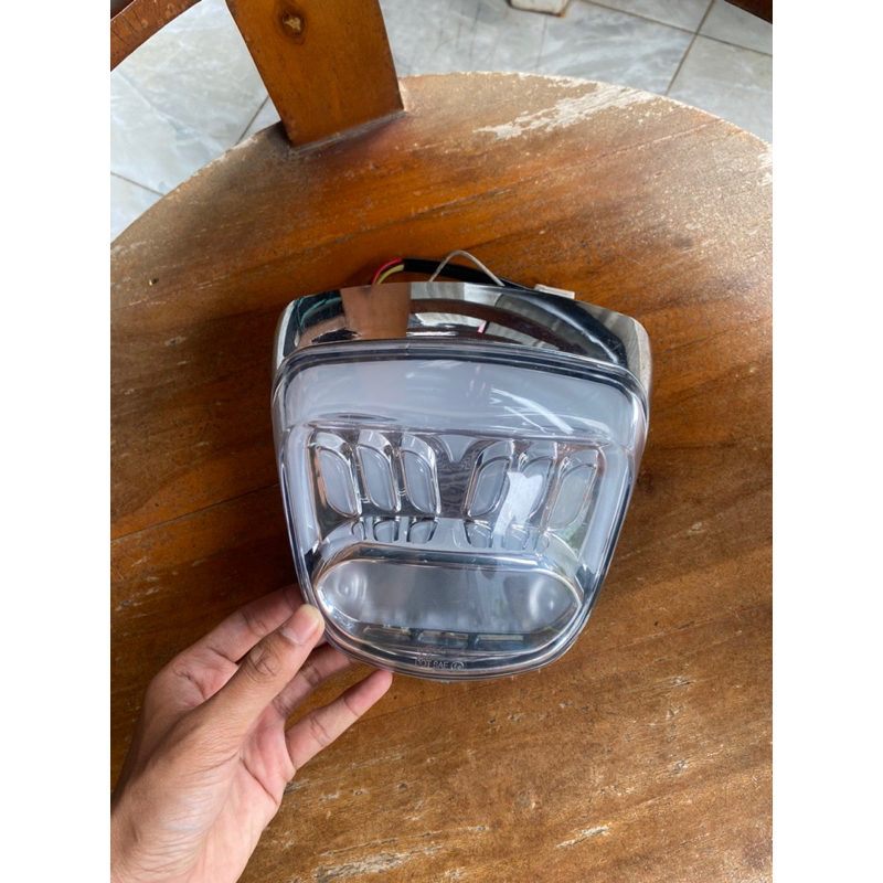 PAKETAN STOPLAMP NC + HEADLAMP MODEL HD CORSE FOR VESPA MATIC