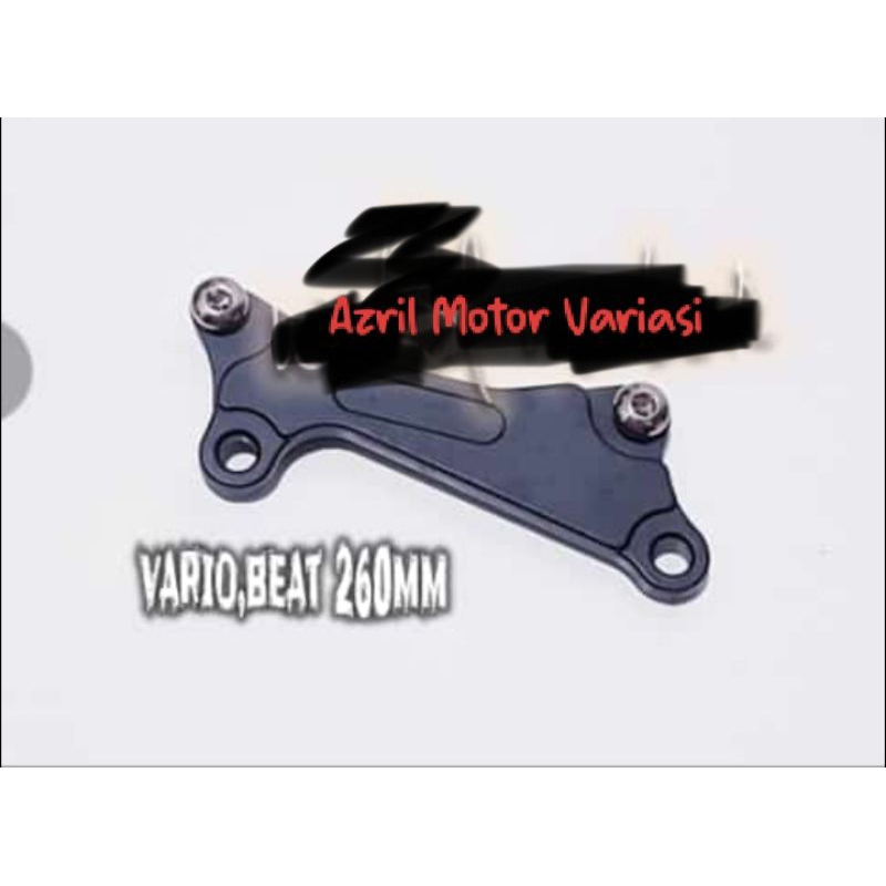 Breket Disk Brake Ukuran 260mm Vario,Beat/Pangkon Kaliper Cakram UK 260mm Vario,Beat