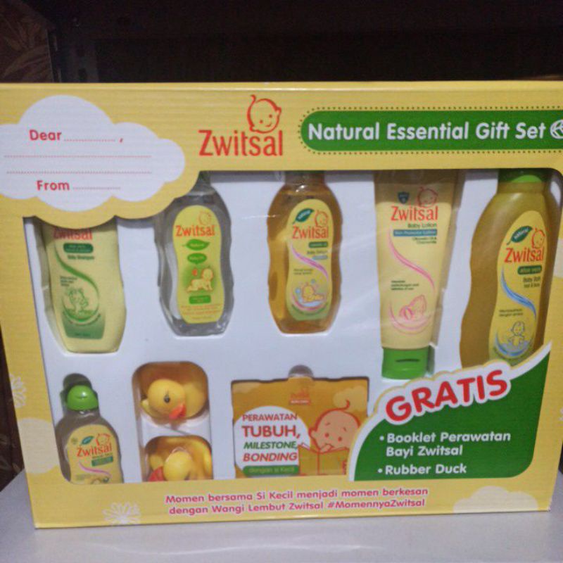 

PROMO HARI INI zwitsal natural essential gift set exp 225