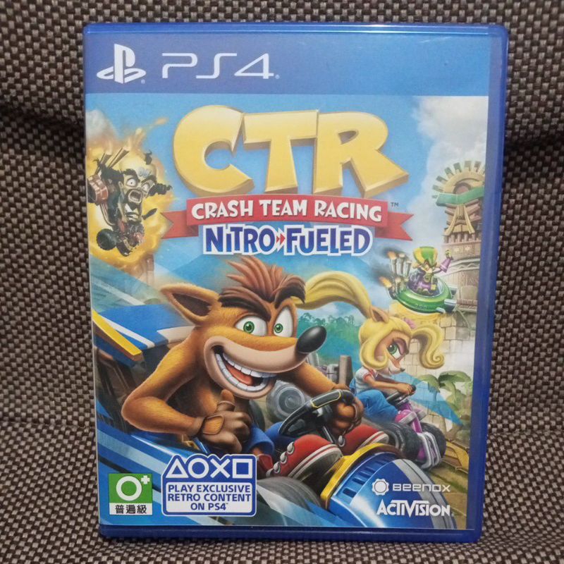 Kaset BD Game PS4 CTR CRASH TEAM RACING second