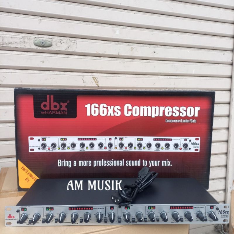 COMPRESSOR 166XS LIMITER GATE SILVER 166 XS