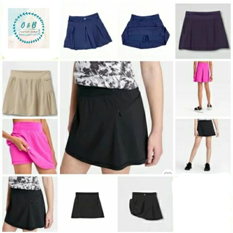 Rok celana olahraga anak dan remaja/rok celana sport/rok harian/rok senam/rok celana badminton sport