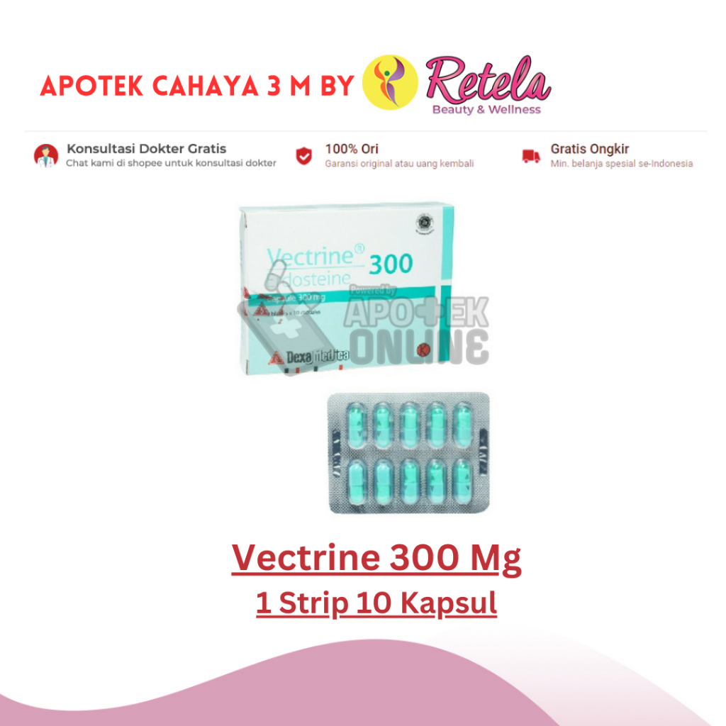 Vectrine 300 mg 10 Kapsul